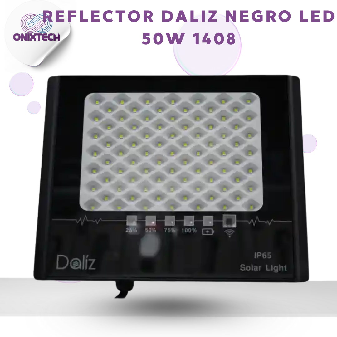 REFLECTOR DALIZ NEGRO LED 50W 1408
